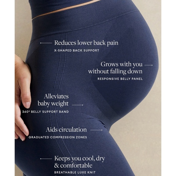 Blanqi bundle maternity leggings · medium - Picture 4 of 13